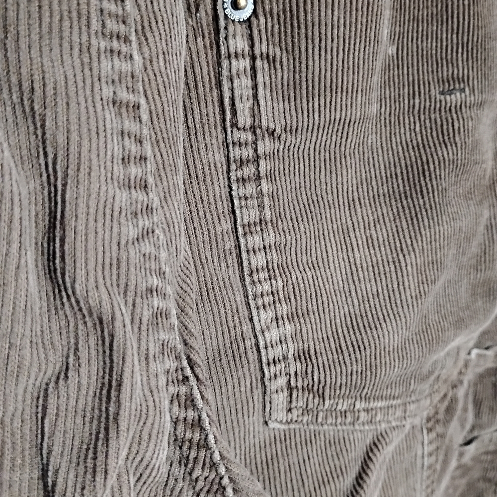Old Navy Brown Cargo Corduroy Pants Straight Leg - Picture 10 of 10